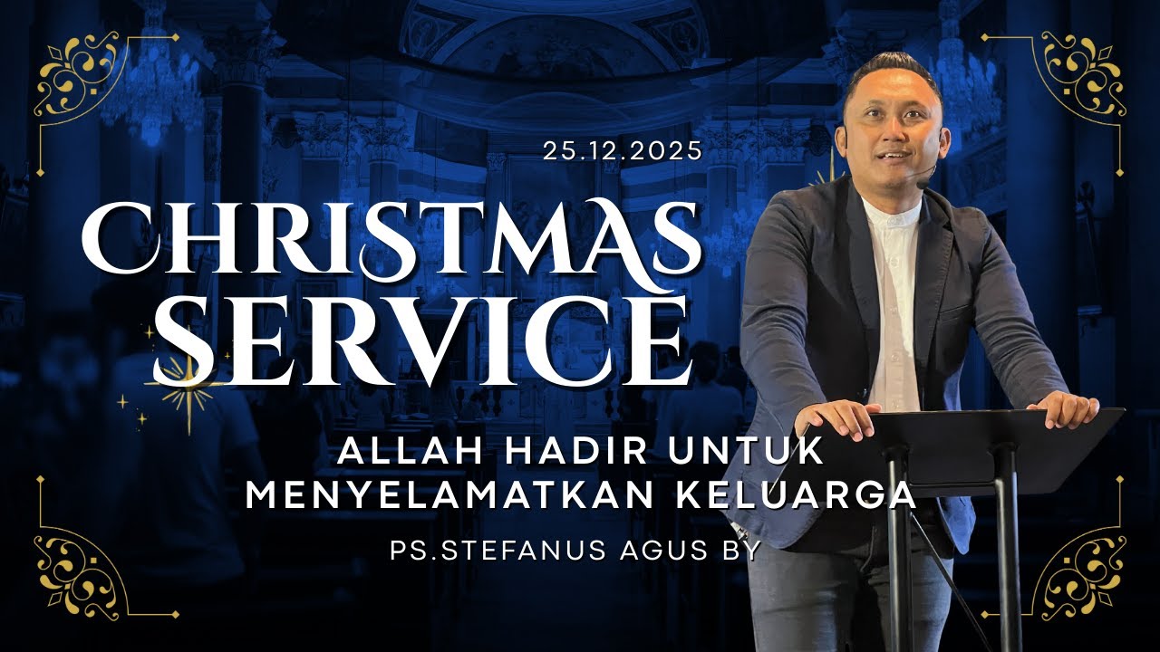 ALLAH HADIR UNTUK MENYELAMATKAN KELUARGA | IBADAH NATAL GBI ROCK SEJAHTERA | 25 DESEMBER 2025