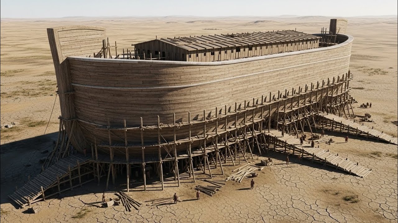 Noah's ark। दुनिया की सबसे बड़ी नाव कैसे बनी।