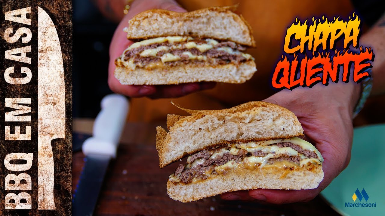COMO FAZER O VERDADEIRO SMASH BURGER | BBQ EM CASA