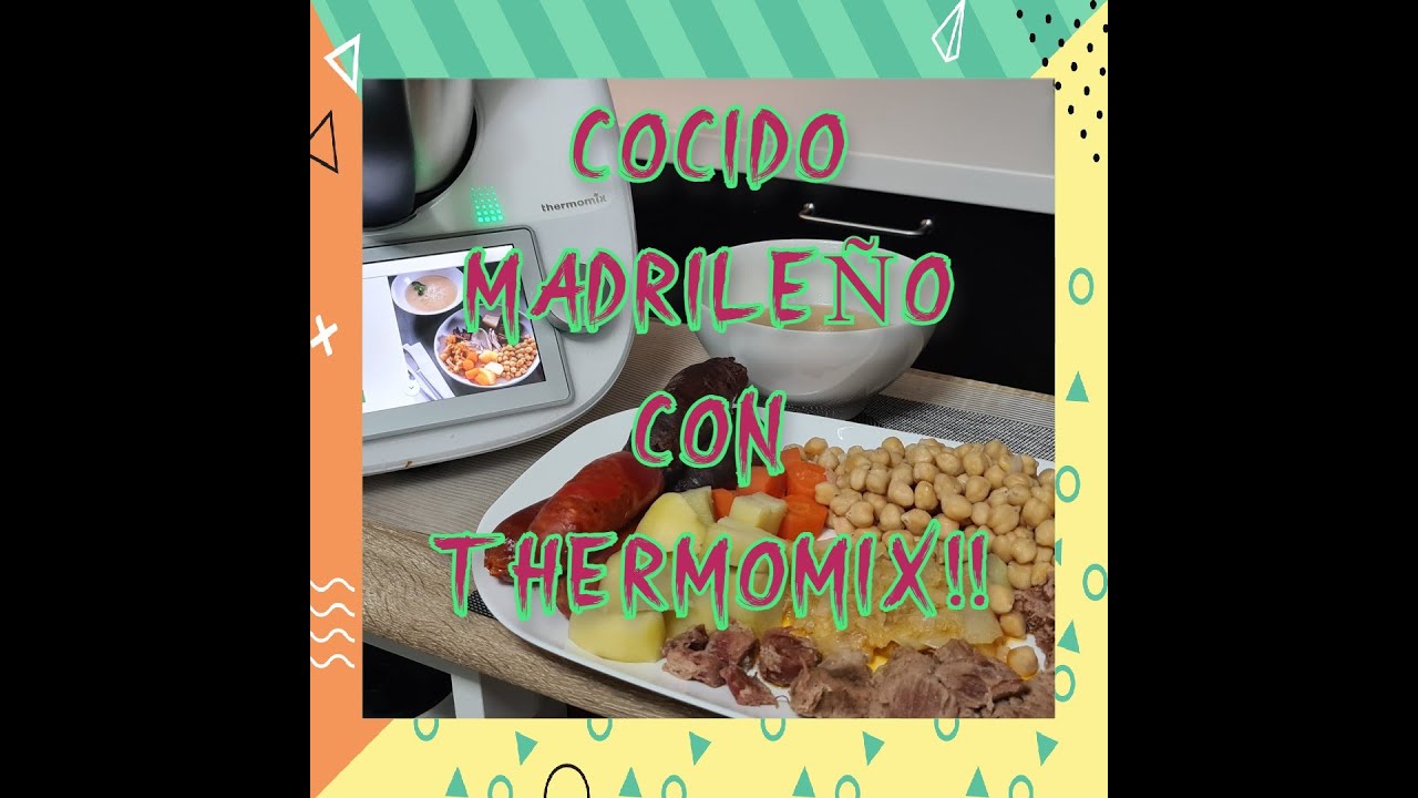 😋😋COCIDO MADRILEÑO FÁCIL con THERMOMIX®, receta DEFINITIVA con MÁS CALDO! 🤩🤩