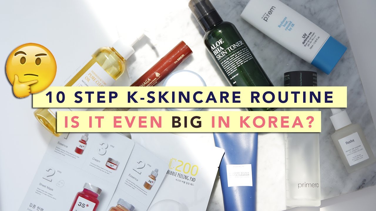 Is 10 Step Korean Skincare Routine Popular in Korea?