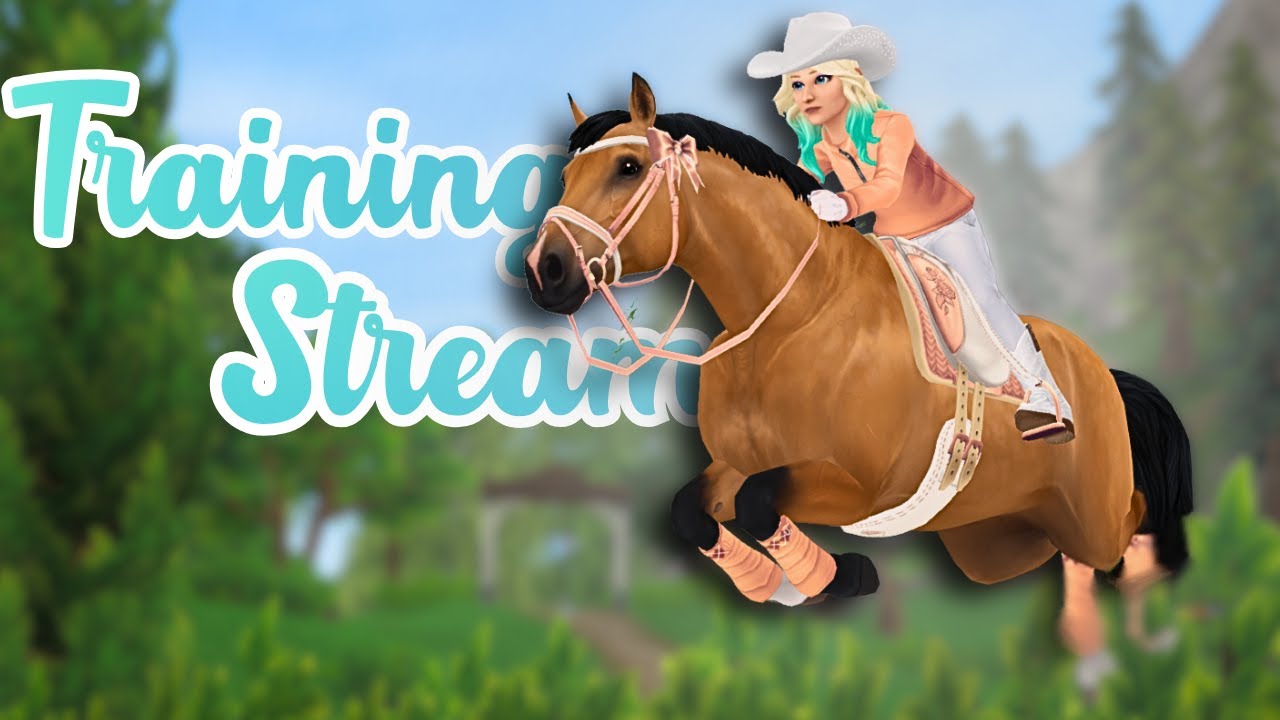 LIVE: TRAINING MY STAR STABLE HORSES
