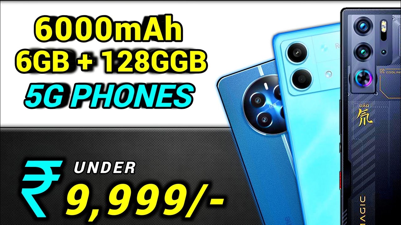 6GB RAM | Top 5 Best Phones Under 10000 in 2024 | Best Gaming Phone Under 10000