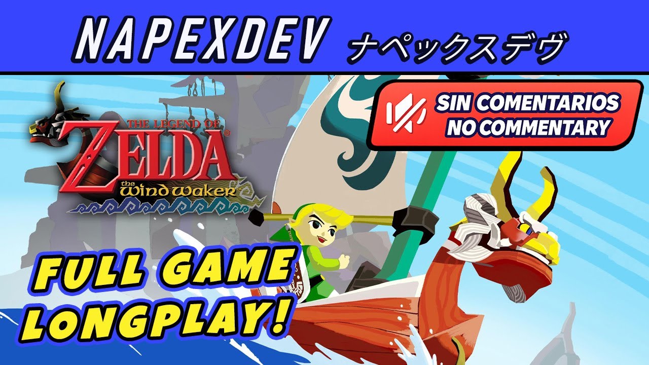 THE LEGEND OF ZELDA: WIND WAKER (NSO) — GAMEPLAY COMPLETO | FULL GAME LONGPLAY