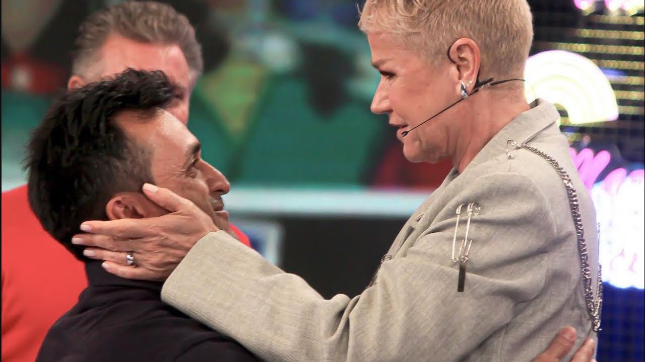 Domingão com Huck: Xuxa reencontra fã que pegou carona de Mossoró para vê-la em 1992