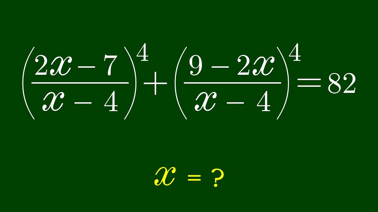 A Nice Algebra Problem | Math Olympiad | Find all roots?