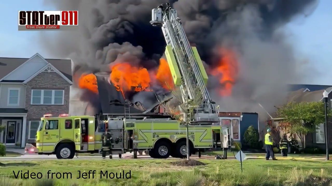 House fire in Ocean View, Delaware