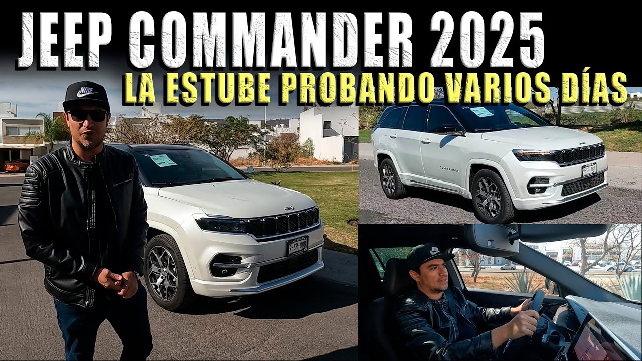 JEEP COMMANDER 2025 🔴 YA LA PROB&Eacute; MUCHOS D&Iacute;AS
