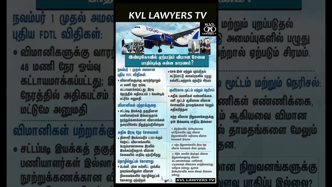 Why Passengers facing service issue on IndiGo Flight | FDTL Rules Airlines #indigo  #indigoairlines