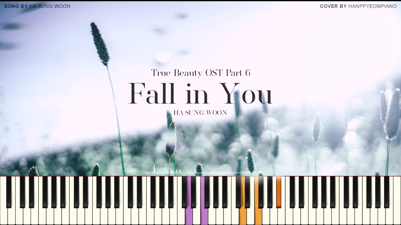 하성운 (HA SUNG WOON) - Fall in You (여신강림 OST) PIANO COVER