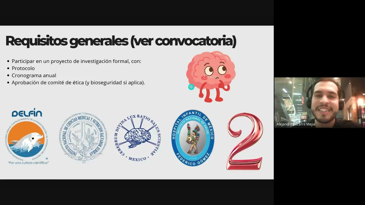 2° Neurosesión Servicio Social en Investigación: Lo que debes saber - Dr. Alejandro Mejía