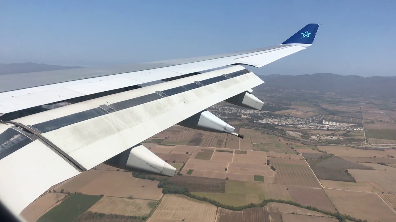 Air Transat A330-200 | Approach and Arrival into Puerto Vallarta, Mexico