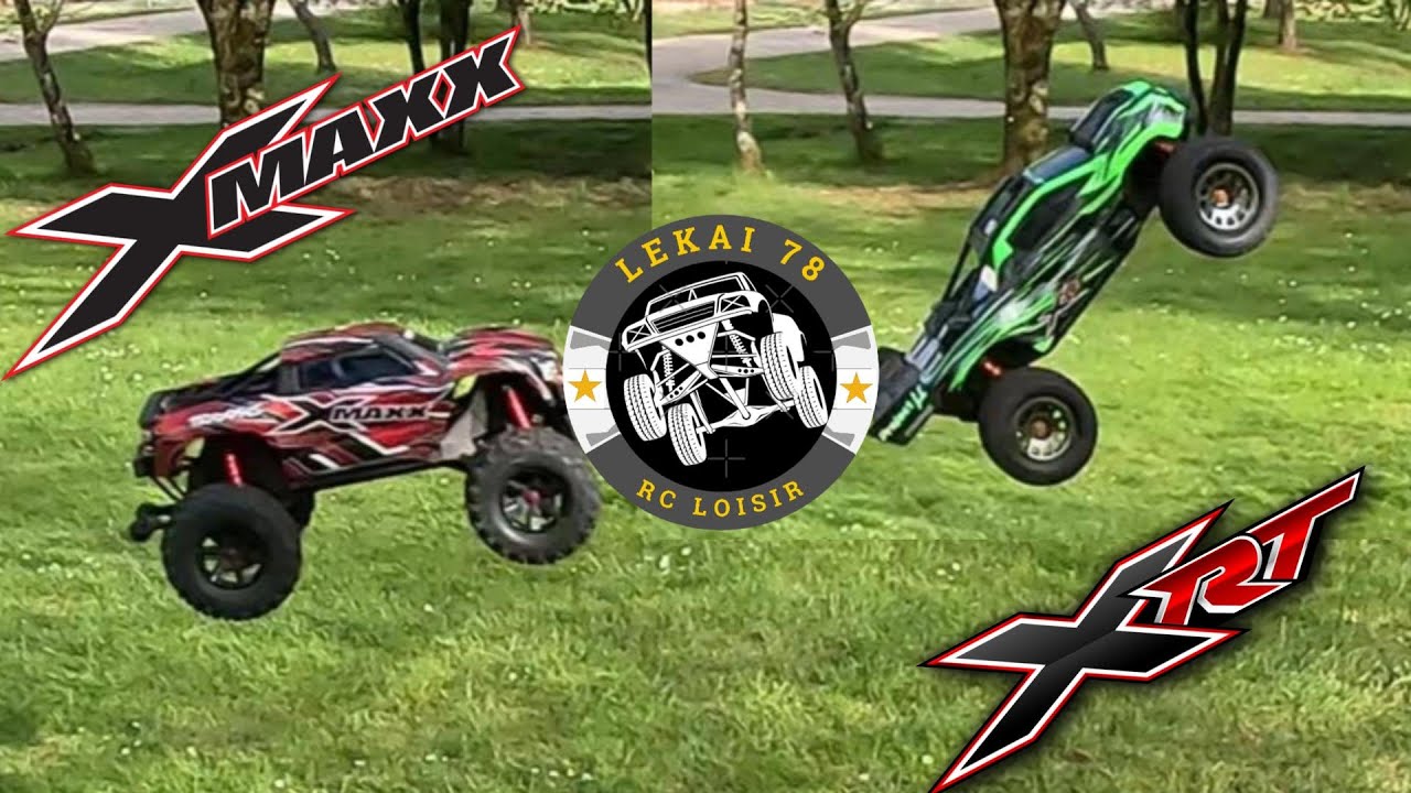 TRAXXAS XMAXX VS XRT