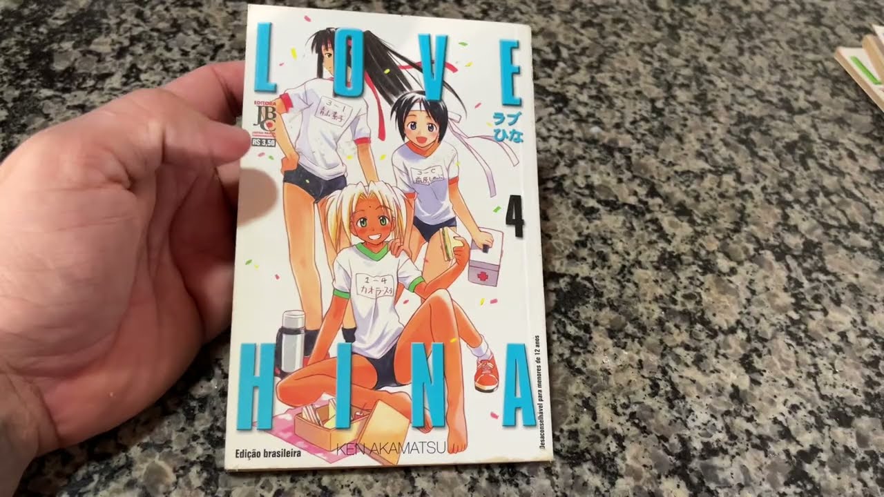 REVIEW MANGÁ LOVE HINA VOLUME 4