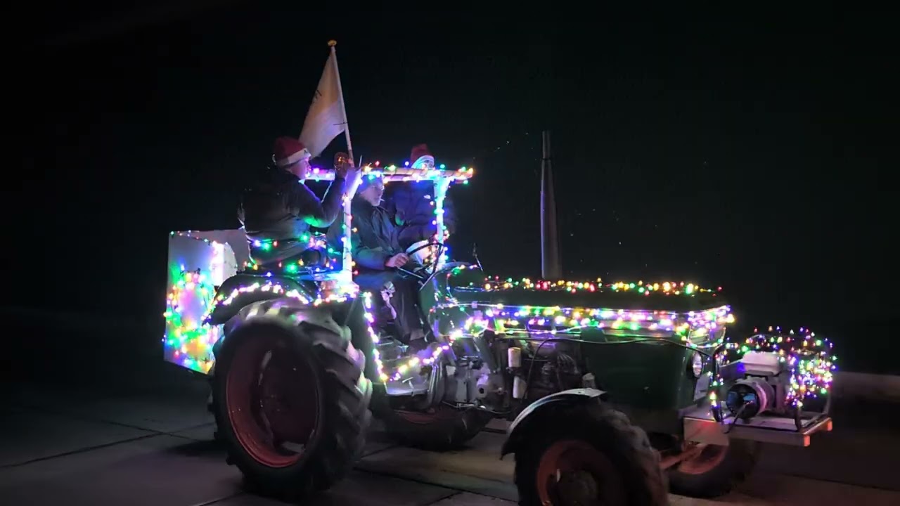 Verlichte Trekkertocht Haarlemmermeer route 2 2025