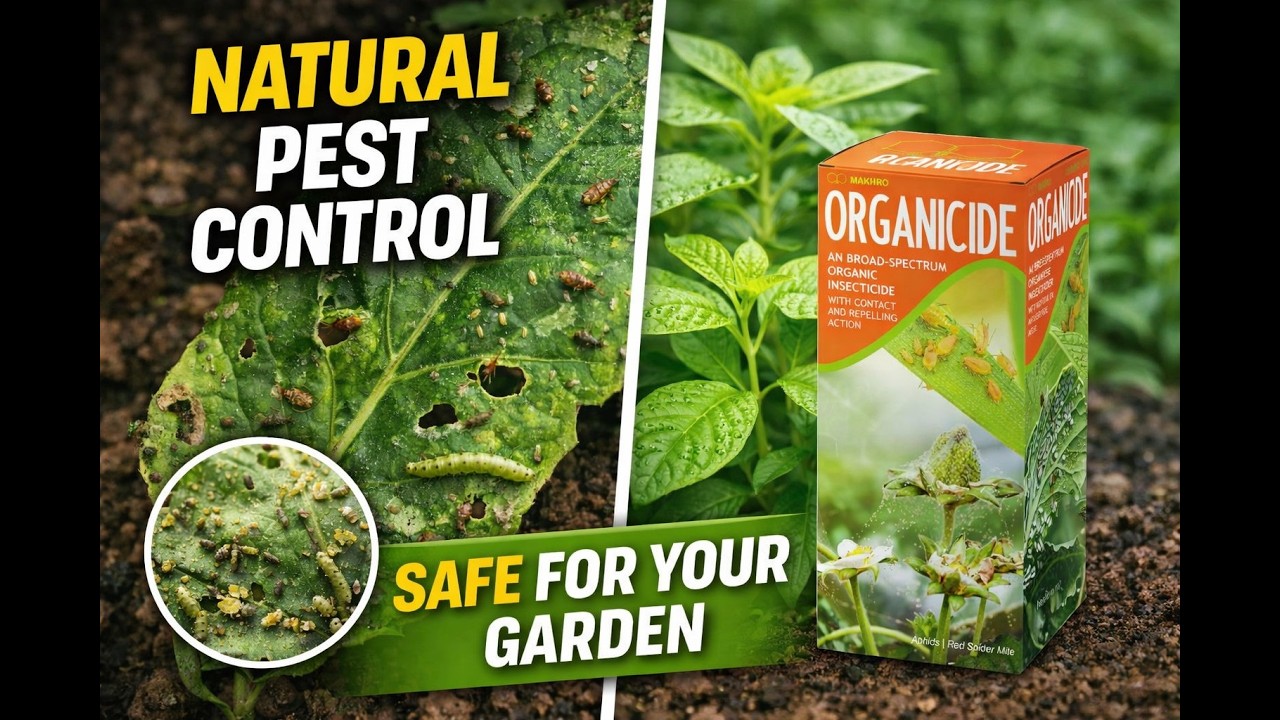 Natural Garden Pest Control | Makhro Organicide
