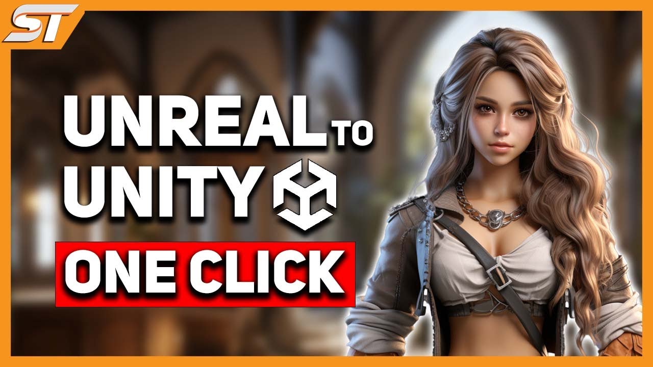 UNREAL ENGINE на UNITY 2023 — В ОДИН КЛИК