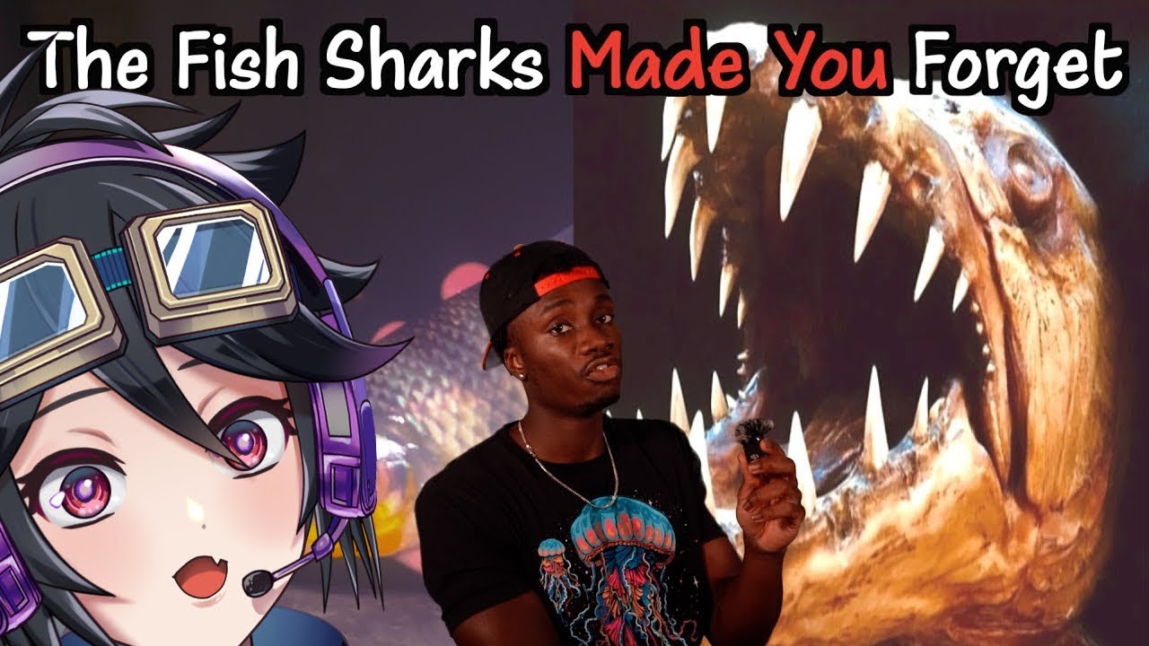 Vtuber reacts to Why These Fish Belong in a Horror Movie More Than Sharks |Casual Geographic #react