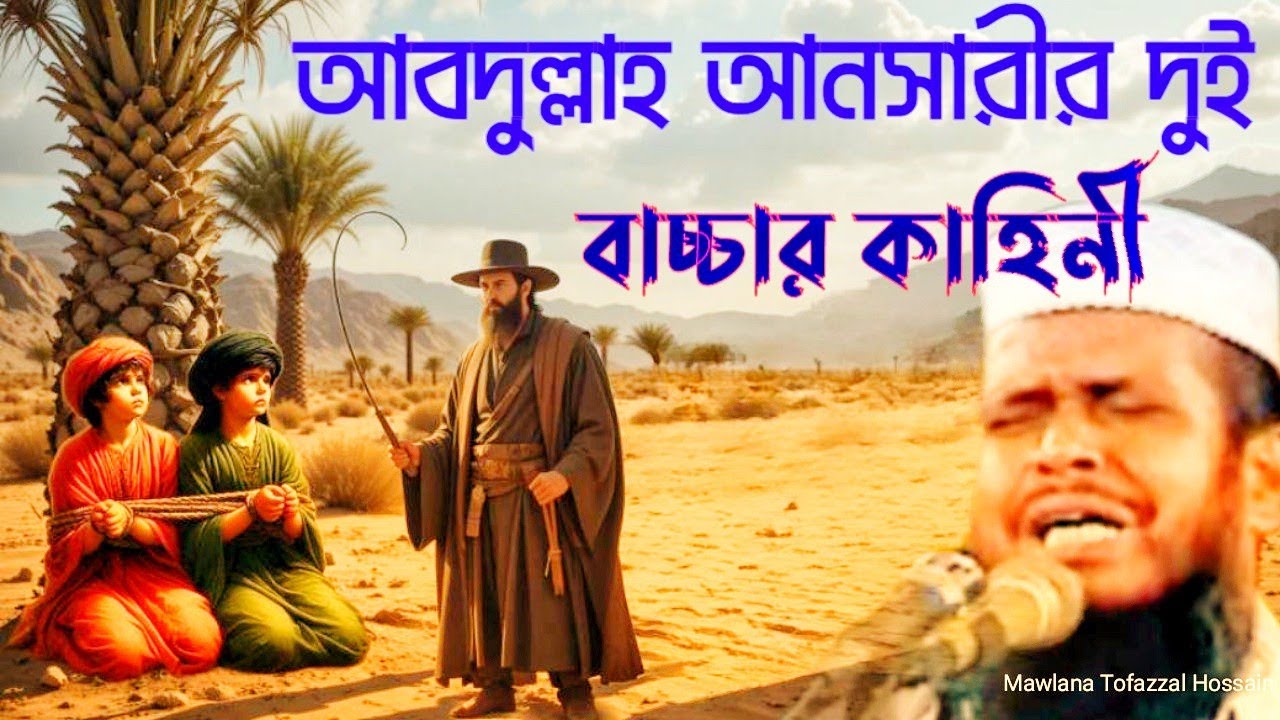 আবদুল্লাহ আনসারীর দুই বাচ্চার কাহিনী | নবীজীর ভালোবাসা মাওলানা তোফাজ্জল হোসেন | KM ISLAMIC STUDIO