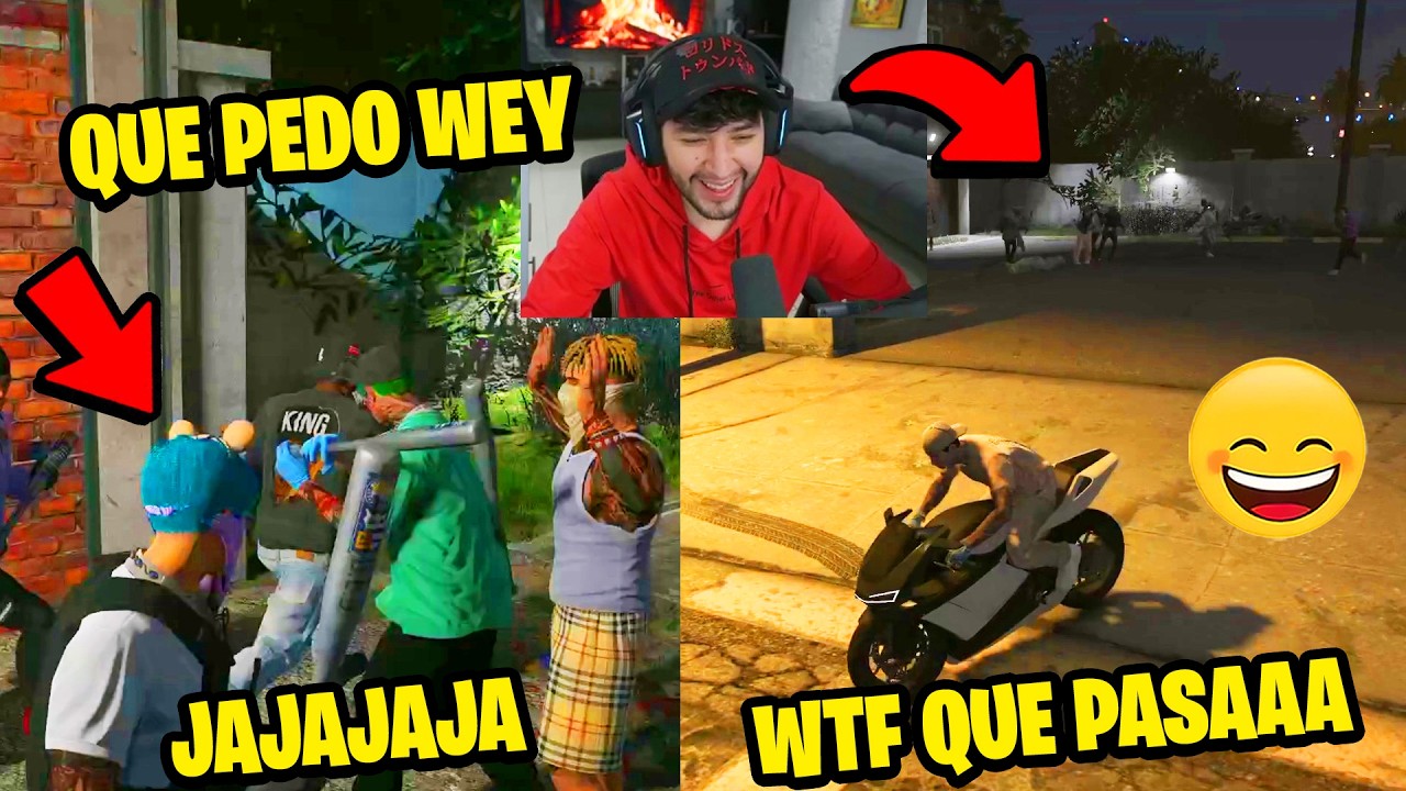 LA YAKUZA INVADE A LOS YOUNG KINGZ Y NAMELEZ CON BATES Y PASA ESTO 😂 | DovuX Life | #gta #gtarp