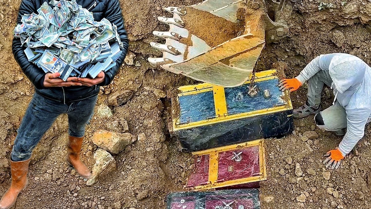 Мы нашли 10 миллионов долларов с помощью металлоискателя (большая охота за сокровищами)
