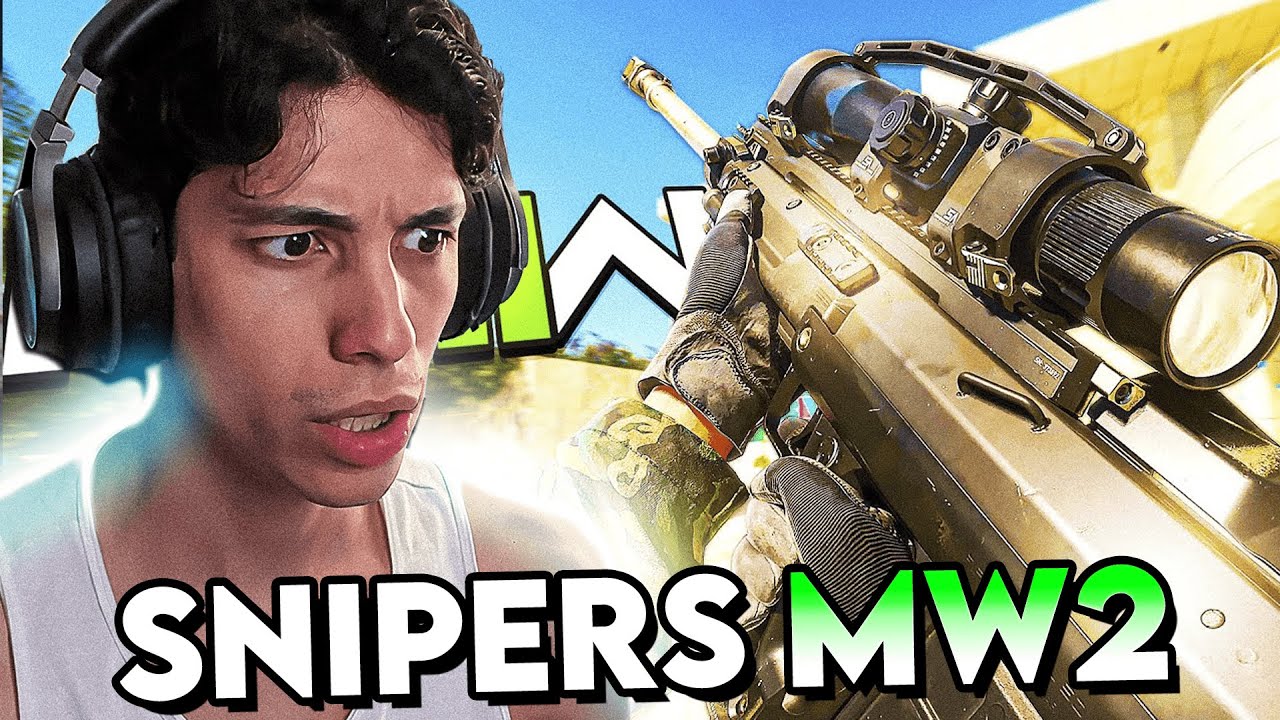 REAGINDO AS SNIPERS DO MW2