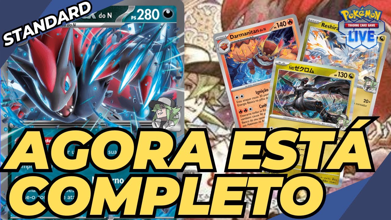 Zoroark do N agora SIM é VERSÁTIL (E FORTE DEMAIS) | Gameplay Pokémon TCG Live