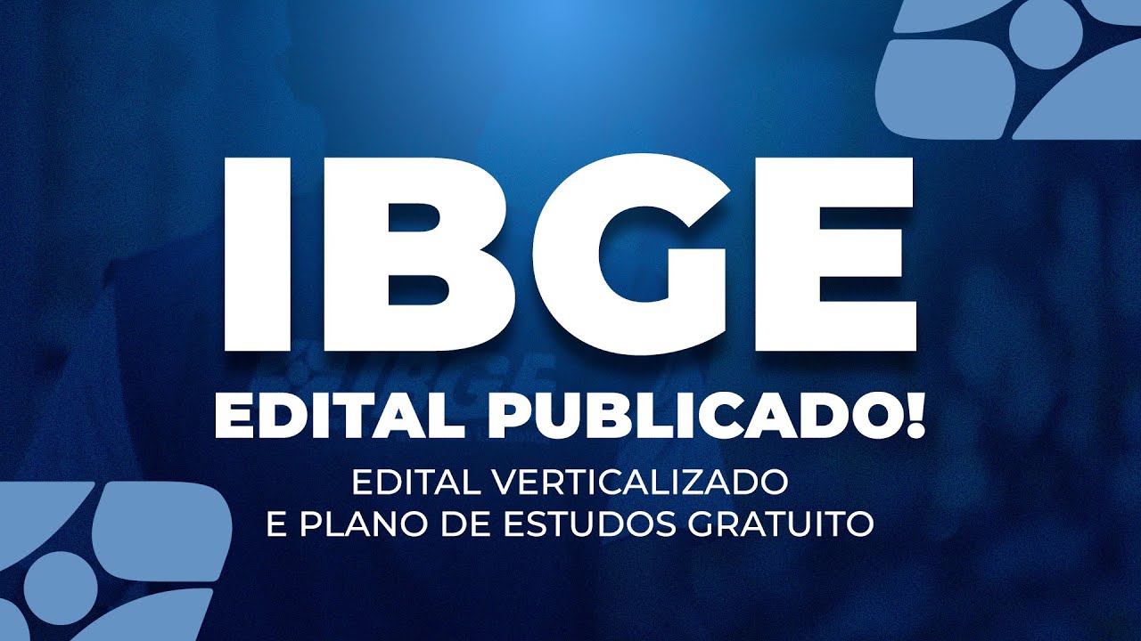 Edital IBGE Publicado: 10 mil vagas