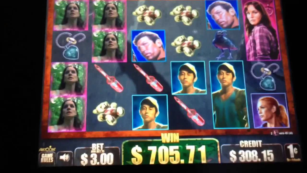 MAJOR JACKPOT WIN-  The WALKING DEAD slot machine MAX BET BONUS