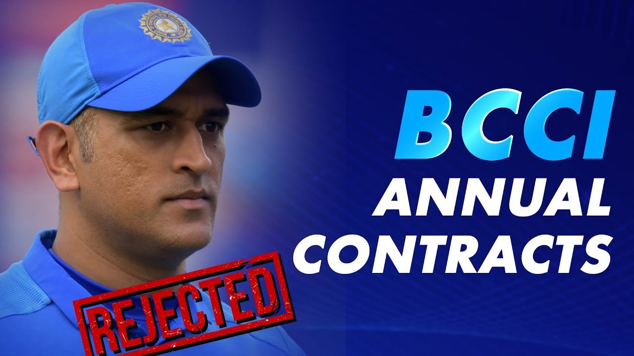 No place for MS Dhoni in BCCI Central Contracts list