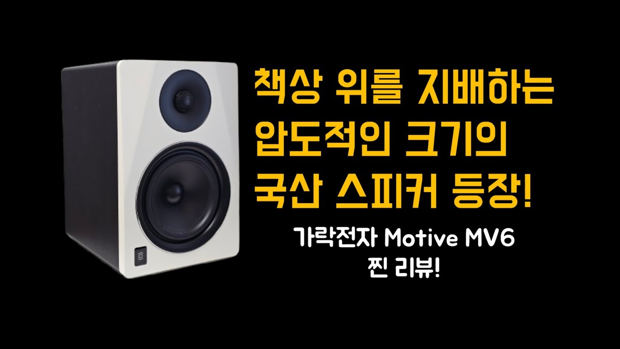 책상 위의 골리앗! 가락전자 Motive MV6!