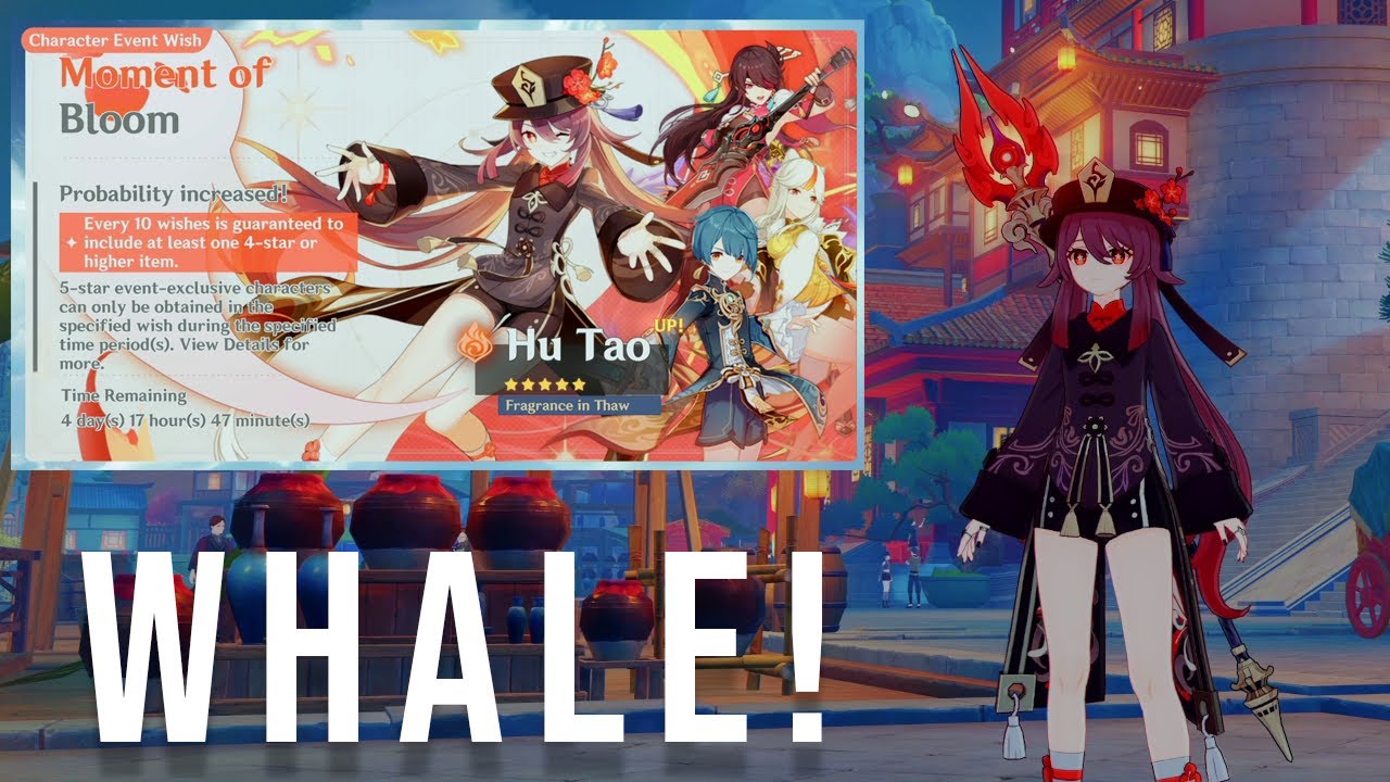 When a WHALE enters Genshin Impact | Hu Tai, Yelan & Weapon Banner Wishes | $500 Worth Wishes