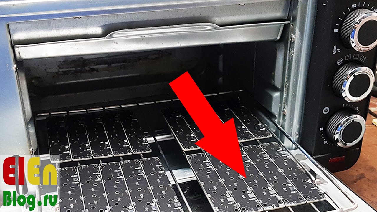 Трафарет с JLCPCB  Изготовление печатных плат в духовке.