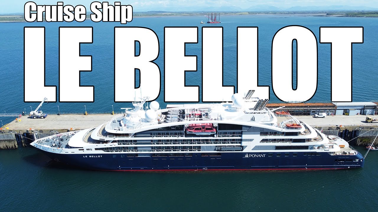 Le Bellot - A Busy, Sunny Day in Holyhead Port | 4K Drone Footage!