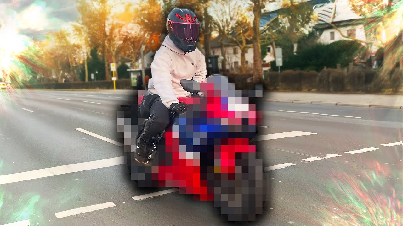 SEIN NEUES MOTORRAD (217PS MONSTER)