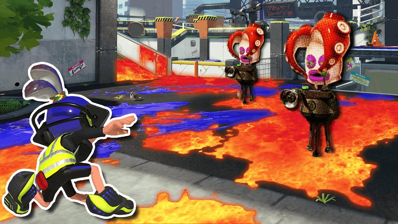 Splatoon 1 but ANY damage kills me