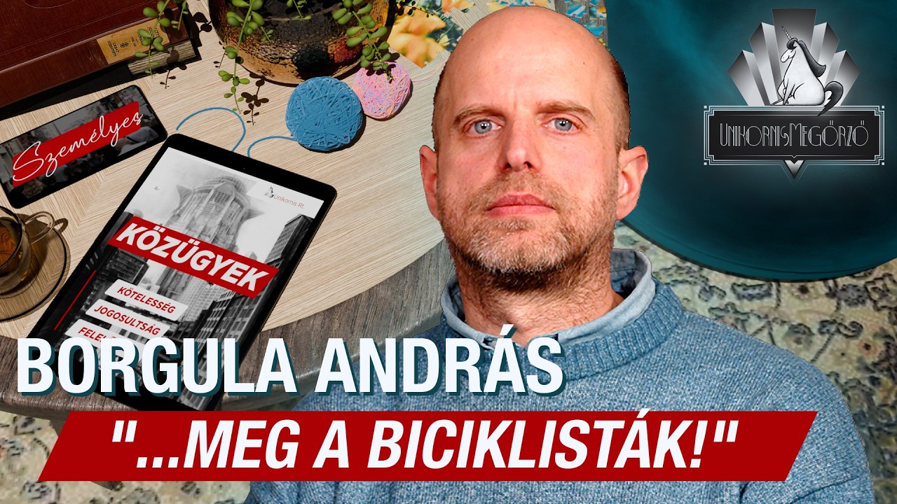 Nem akar, de k&ouml;zben nem tud nem foglalkozni a politik&aacute;val &ndash; Borgula Andr&aacute;s | Szem&eacute;lyes K&ouml;z&uuml;gyek #08