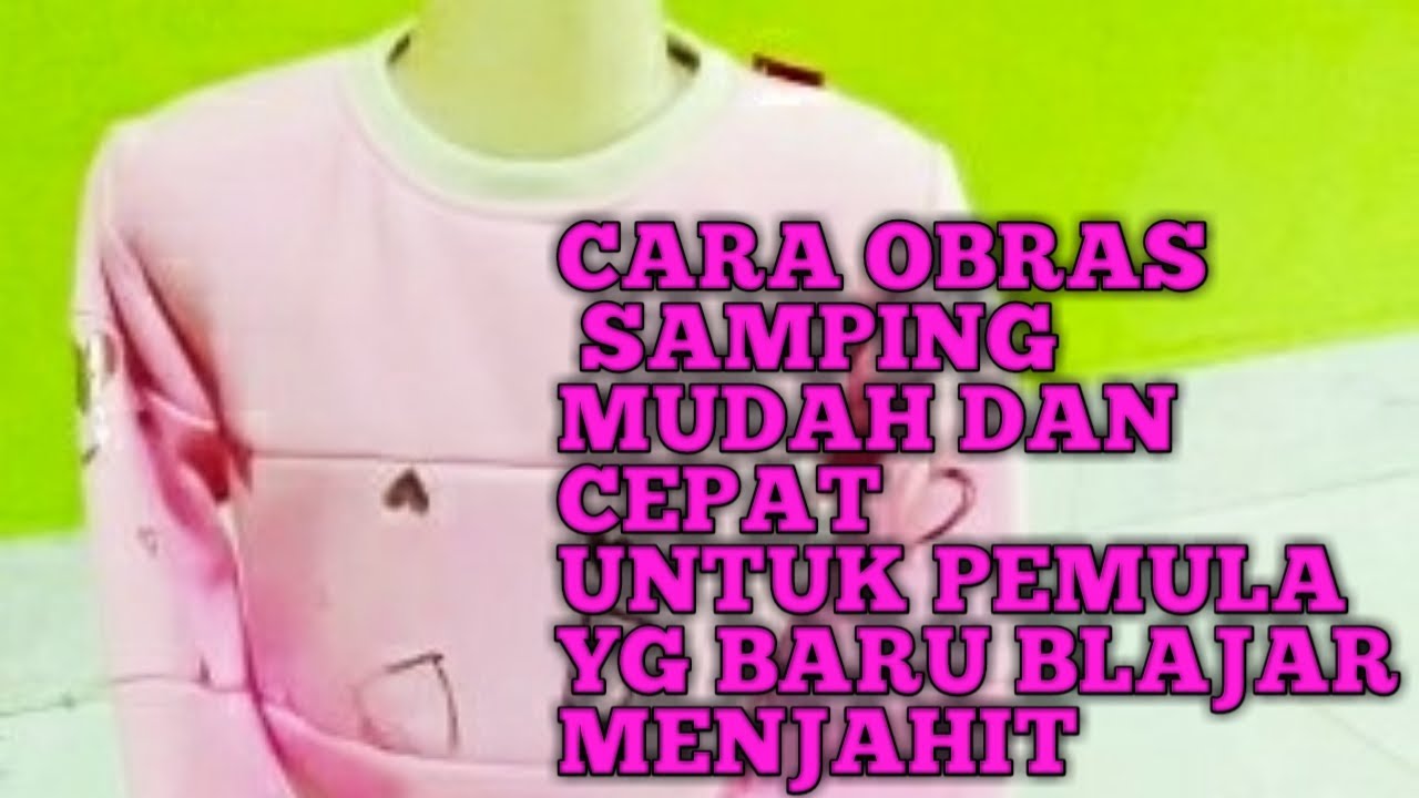 CARA OBRAS SAMPING MUDAH DAN CEPAT