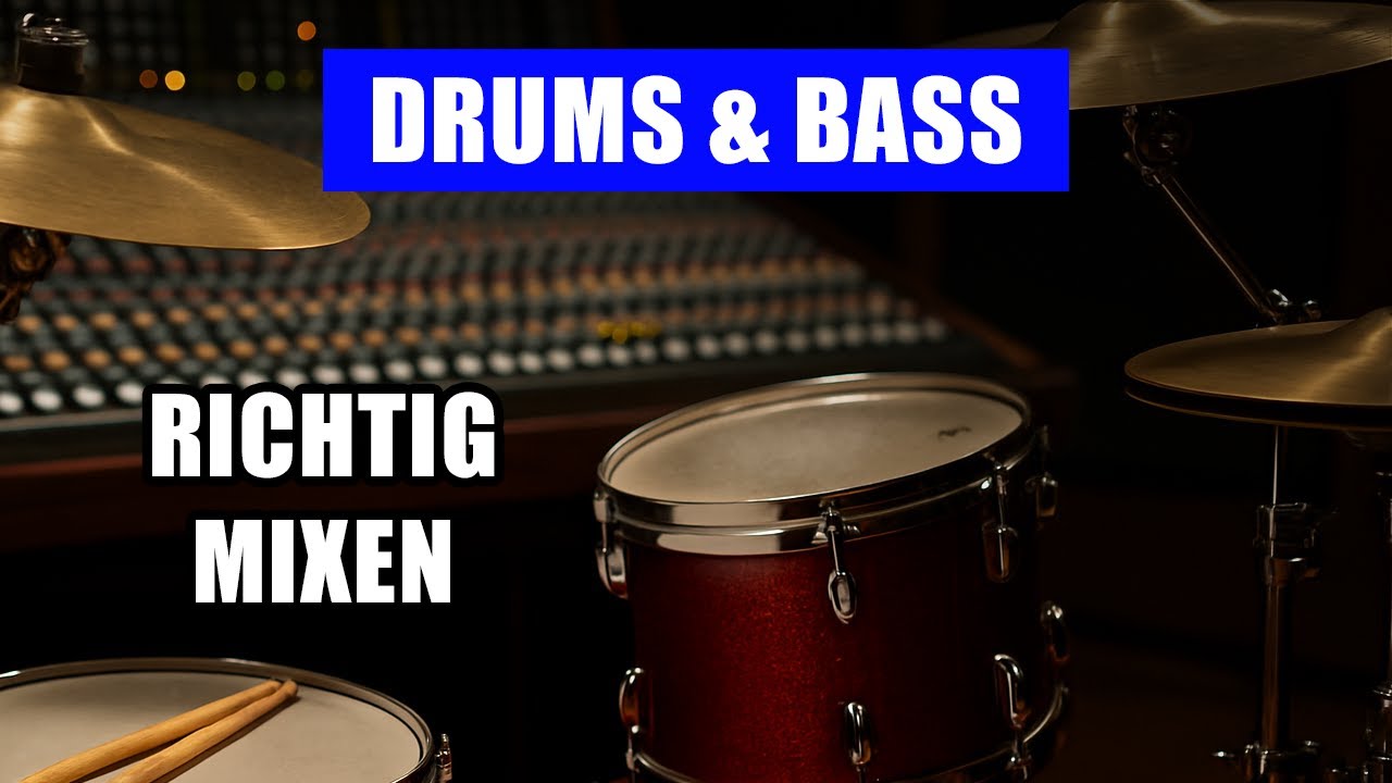 Drums und Bass abmischen für Anfänger - so boostest du deinen Mix!