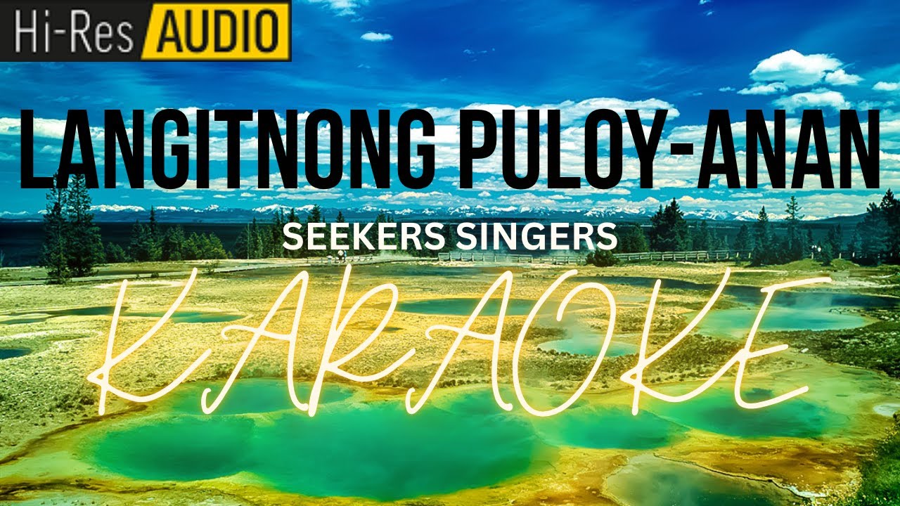 Langitnong Puloy anan Karaoke | Instrumental | Minus-One