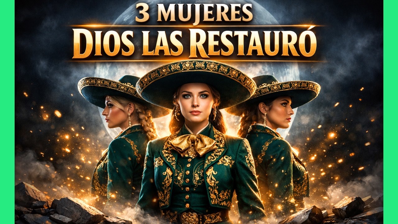 3 Mujeres Que Dios Restauró 🙏 Mariachi Cristiano Femenino Poderoso | Alientto Musical