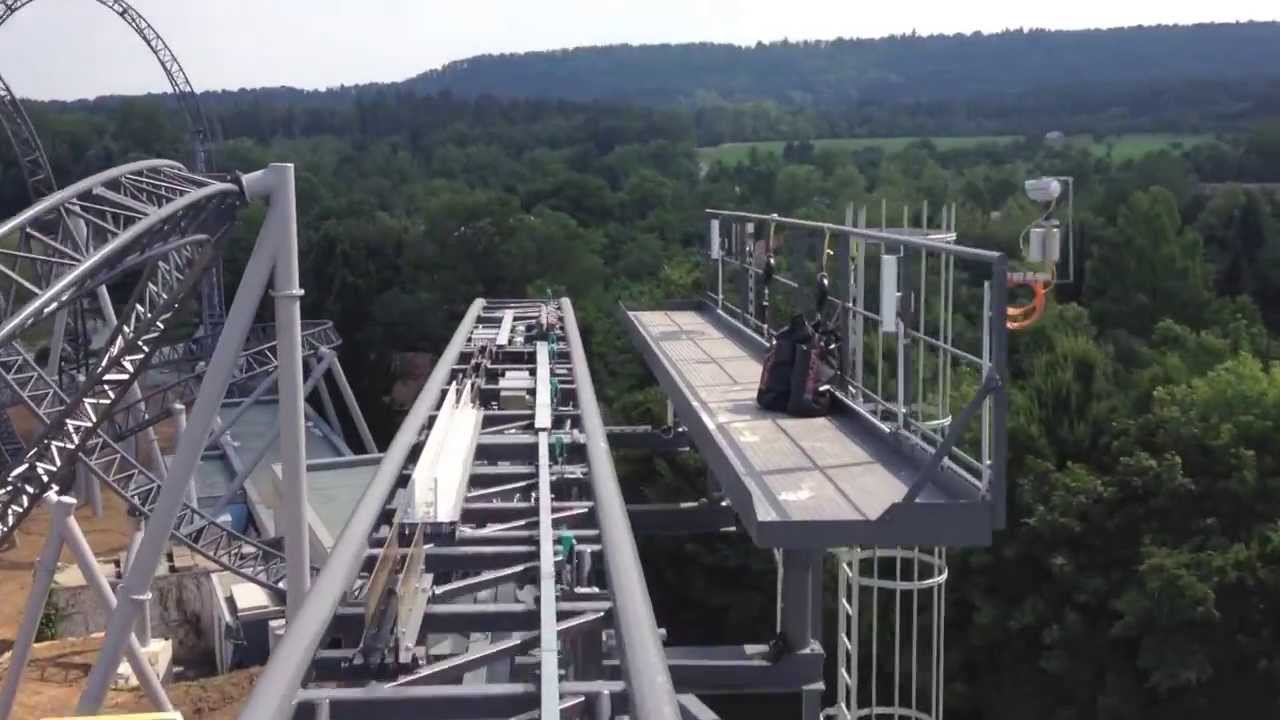 Karacho On Ride & Off ride Front Row Tripsdrill Germany HD