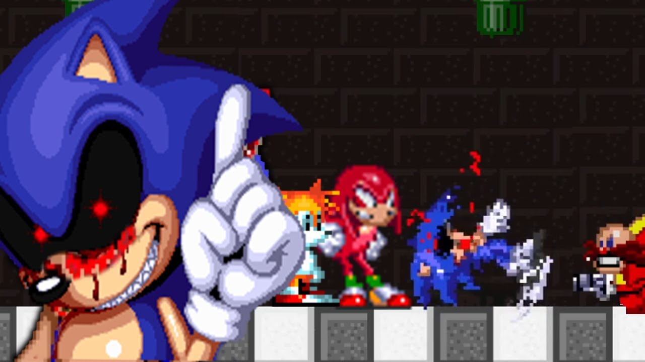 SONIC.EXE НО ВСЕ ВЫЖИВАЮТ