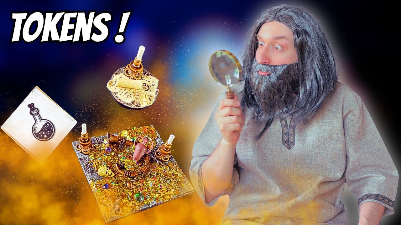 Fabriquer des jetons pour sa table de jeu de rôle