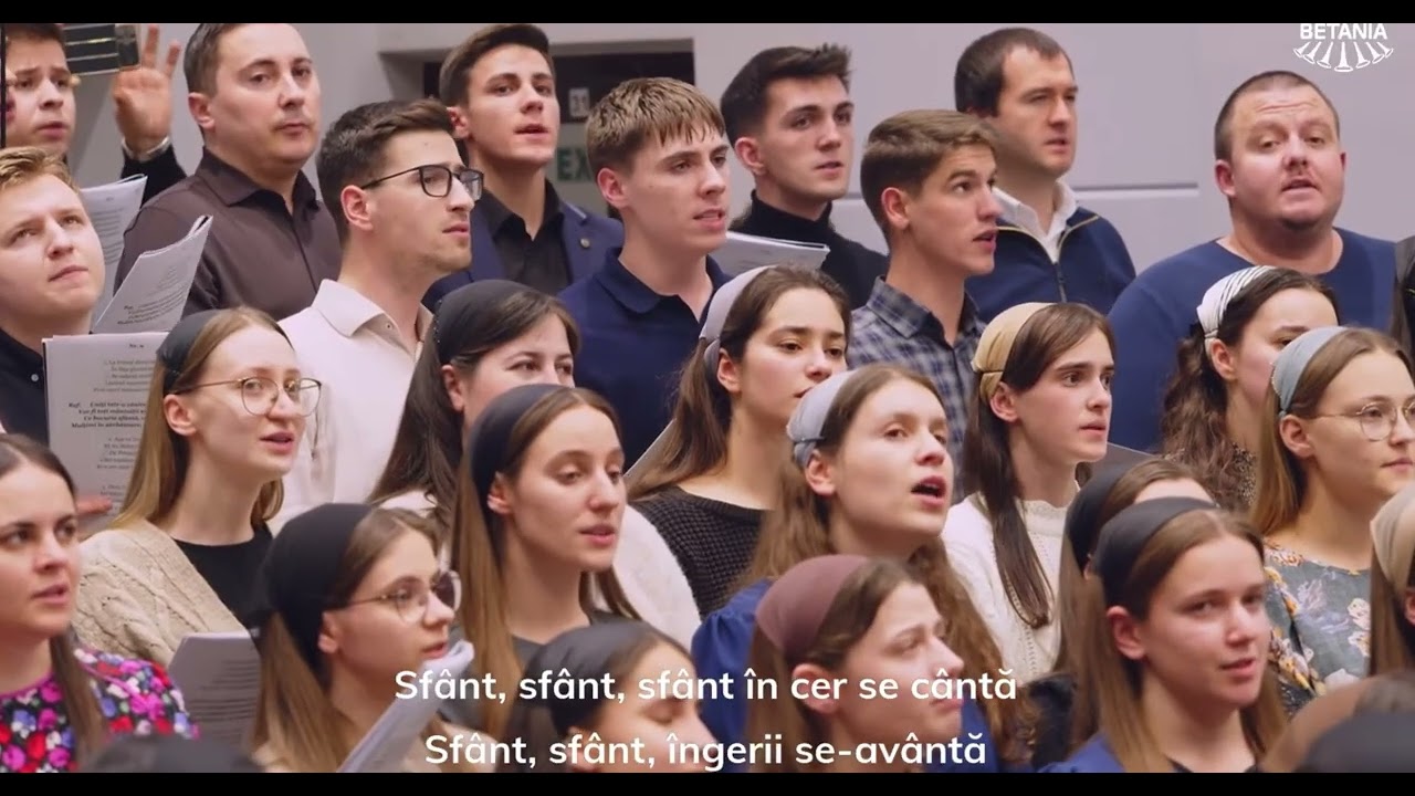 grup Coral reunit- Sfânt în cer se cântă 