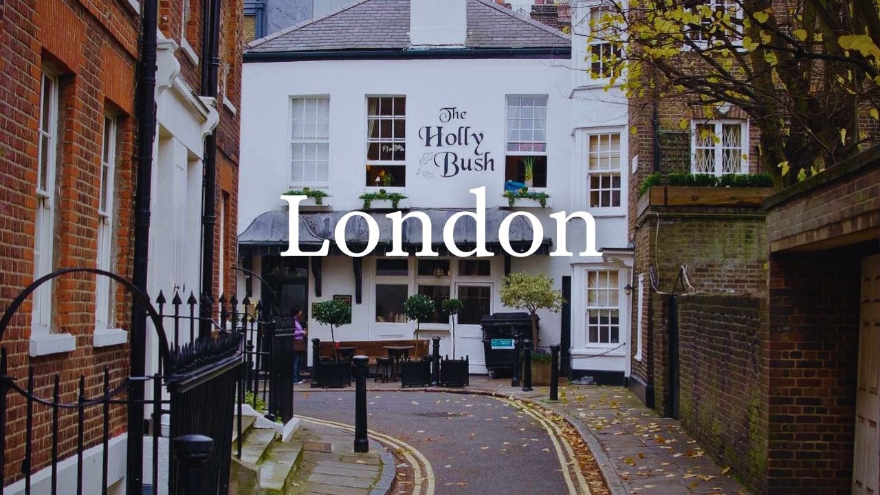Old Hampstead Village, London’s Cozy Side ❄️☕ | Walk Tour 4K