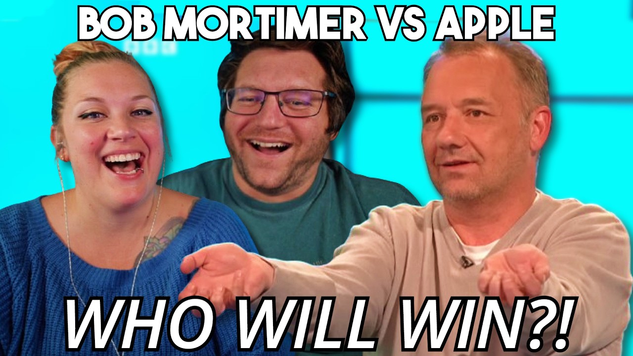 First Time Watching Bob Mortimer… CAN He Snap An Apple In Half?! | Americans React to WILTY