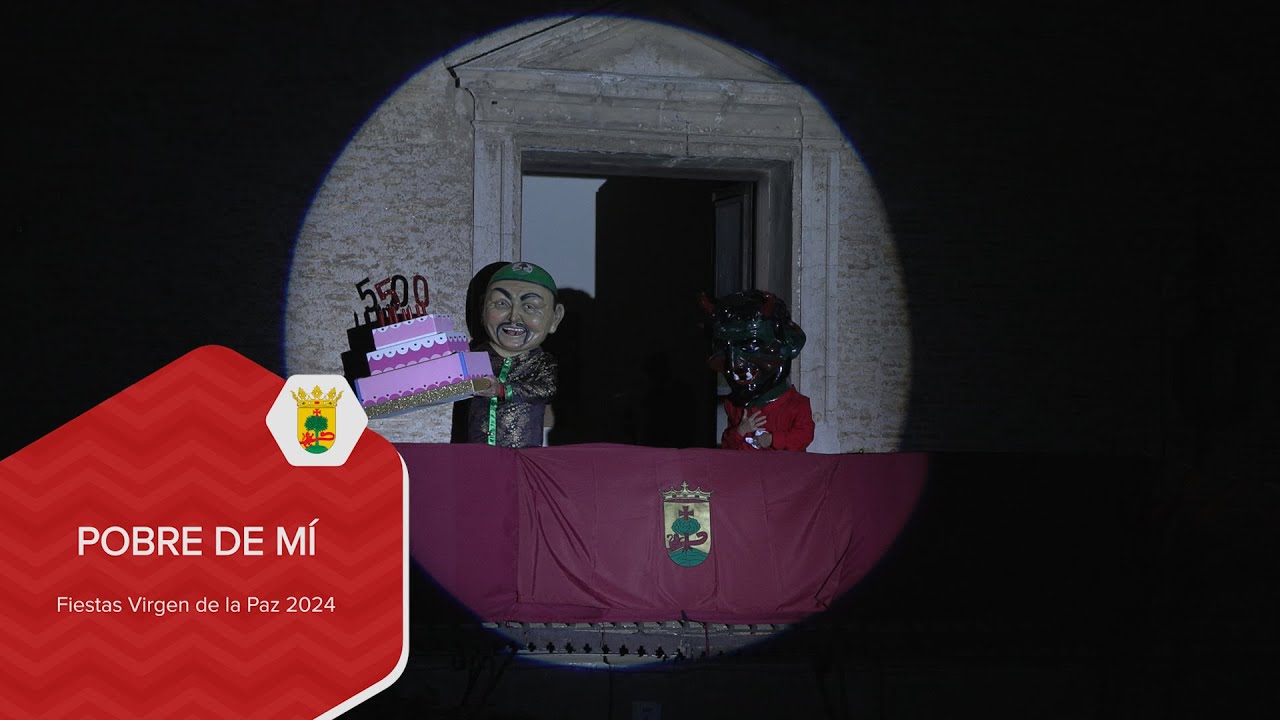 Fiestas Virgen de la Paz 13 de septiembre TRACA FINAL Y POBRE DE MÍ Cintruénigo 2024
