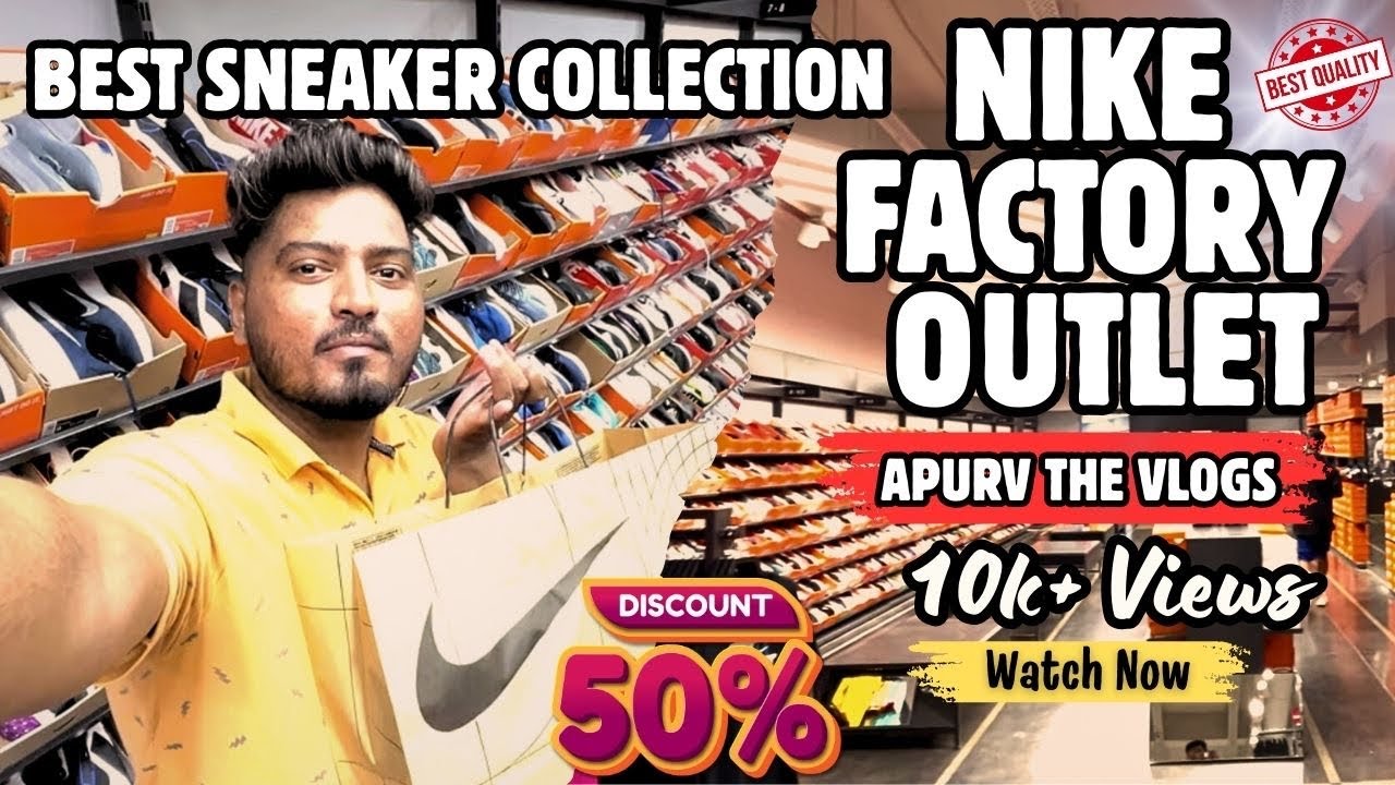 Nike Factory Outlet Mumbai🔥 | Vlog 12 | Apurv the vlogs ❤️🤘🏽