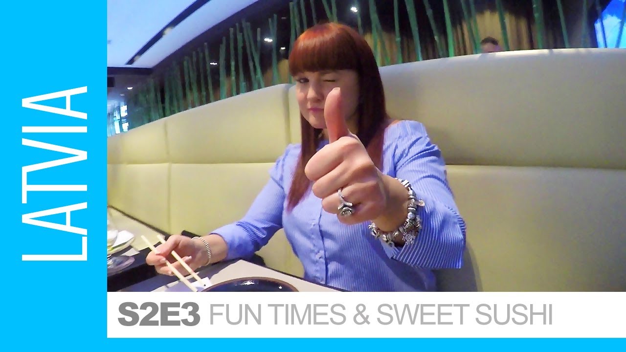 FUN TIMES & SWEET SUSHI - Riga, Latvia | Веселая встреча & Сладкие суши - Рига, Латвия
